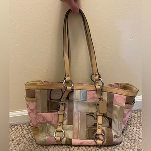 Coach Purse. Measures 12” wide x 8.5” high x 4.5” deep
